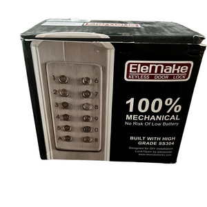 New Elemake Keyless Door Mechanical Lock